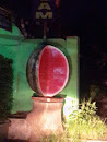 Watermelon Statue