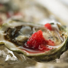 Oysters with Mignonette Granité Recipe