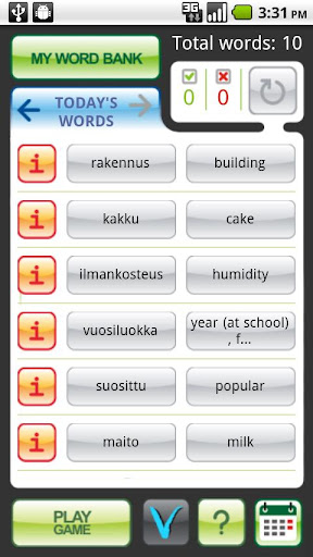 MyWords - Learn Finnish