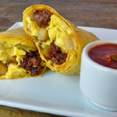 Chorizo Breakfast Burritos