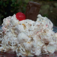 Cherry Banana Snicker Salad