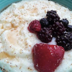 Creamy Sweet Breakfast Grits