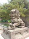 颐和园西门铜狮