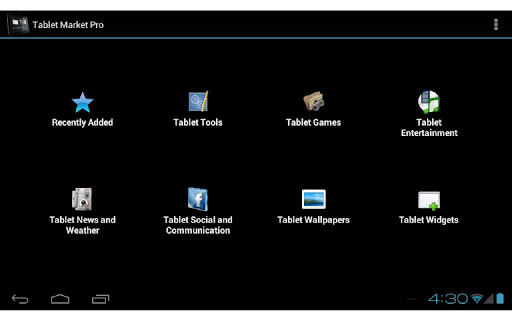 tablet-market for android screenshot