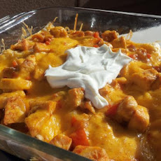 Healthier Mexican Chicken Casserole
