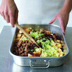 Dried-Cherry and Italian Sausage Stuffing