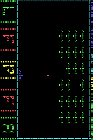 ASCII Invaders