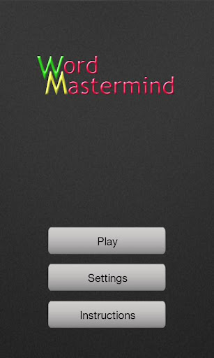 word-mastermind for android screenshot