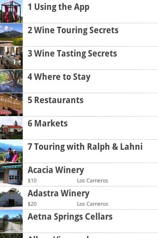 【免費旅遊App】Napa Winery Tour-APP點子