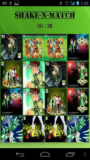 ben-10-shake-n-match-free for android screenshot