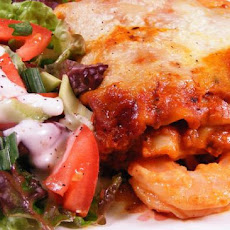 Creamy Shrimp Lasagna