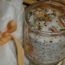 Green Tea Bath Salts Gift in a Jar