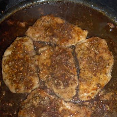 Brown Sugar Glazed Pork Loin Chops