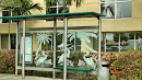 North Miami Beach Famous Public Transport Stained Glass Marsh #2