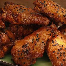 Sticky Sesame Chicken Wings
