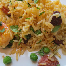 Shrimp and Chorizo Lazy Paella