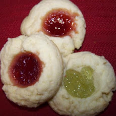 Holiday Thumbprint Cookies