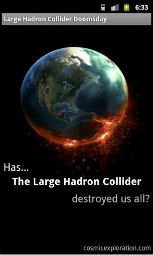 Large Hadron Collider Doomsday