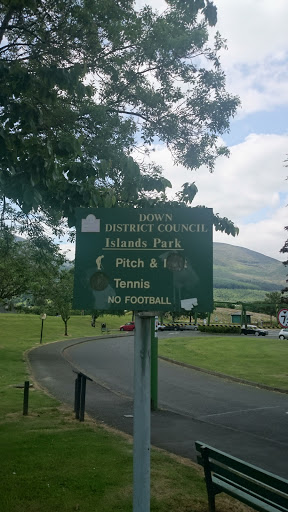 Islands Park Entrance Sign 