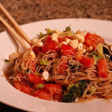 Asian Vegetable Pasta Salad