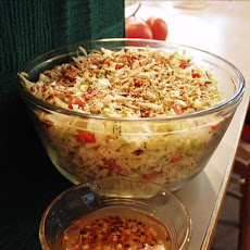 Thai Flavored Coleslaw Salad
