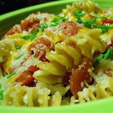 Pasta with Tomato and Bacon
