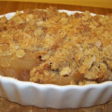Cinnamon Oatmeal Apple Crisp