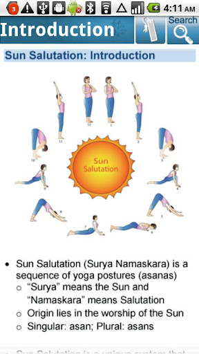 Yoga for Sun Salutation.