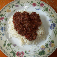 Beef over Rice