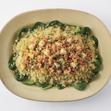 Curried Red Lentil Kohlrabi, and Couscous Salad