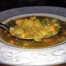 Split Pea and Sweet Potato Soup