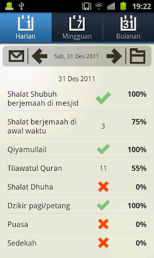 【免費生產應用App】Evaluasi Ibadah-APP點子