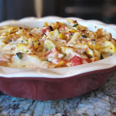 Baked Ziti and Summer Vegetables