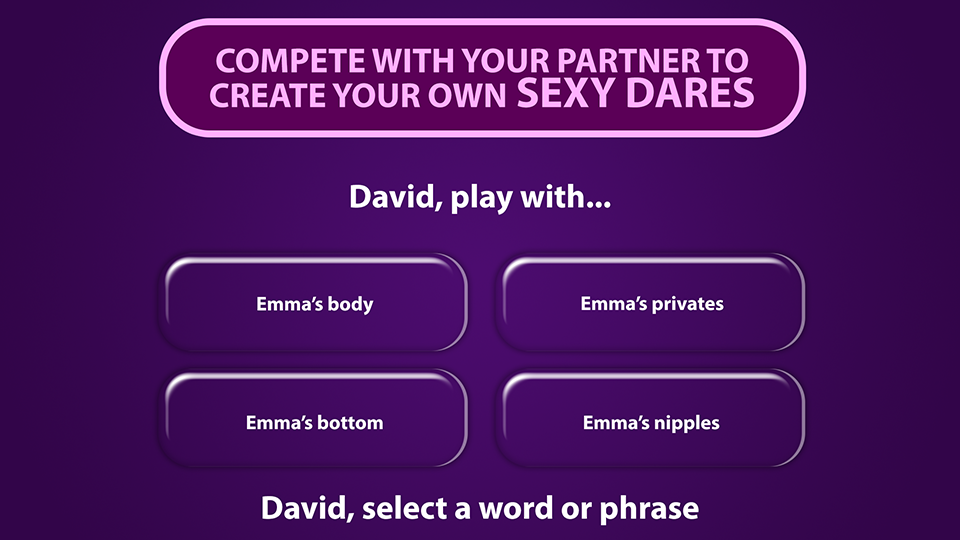 Android application Dare Maker - For Couples screenshort