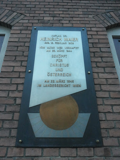 Heinrich Maier Memorial