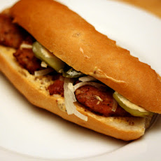 Dinner Tonight: Andouille Po' Boy 'Creolaise'