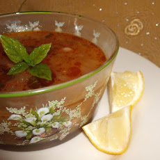 Shorba Libiya - Libyan Lamb & Chickpea Soup