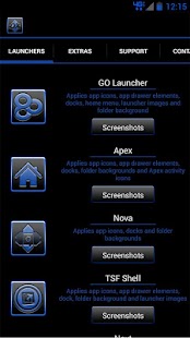 How to download Serenity Launcher Theme Blue patch 5.2 apk for android