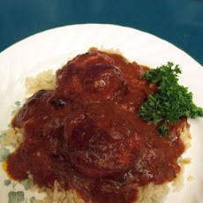 Barbequed Scallops on Rice 1-2-3