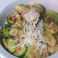 Nutty Warm Brussels Sprouts Salad