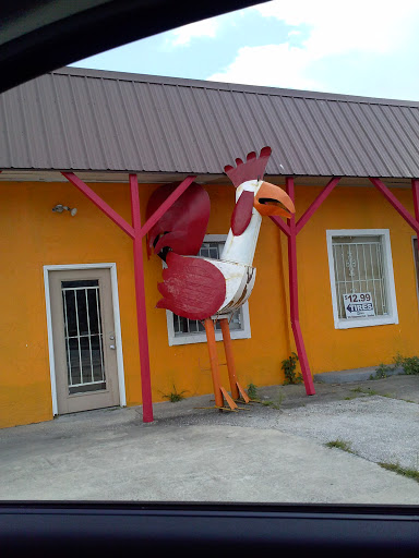 Rooster Sculpture