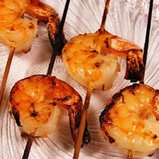 Aussie Shrimp on the Barbie With Orange Ginger Sauce