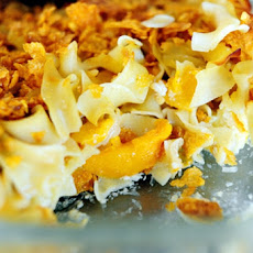 Peach Noodle Kugel