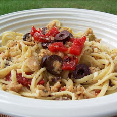 Linguine Tossed With Tuna