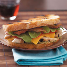 Chicken Pesto Clubs Recipe