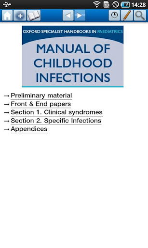 Manual of Childhood Infections