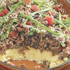 Beef-Polenta Pie