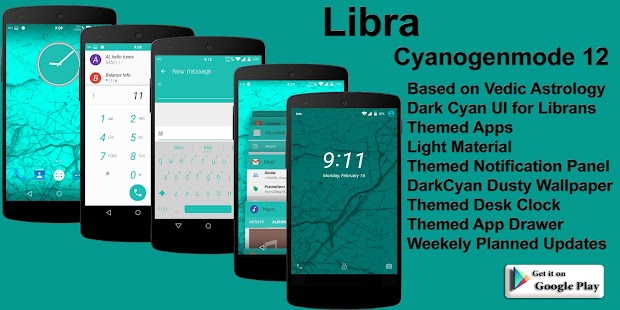 How to get Libra CM12 Theme patch 1.2 apk for bluestacks