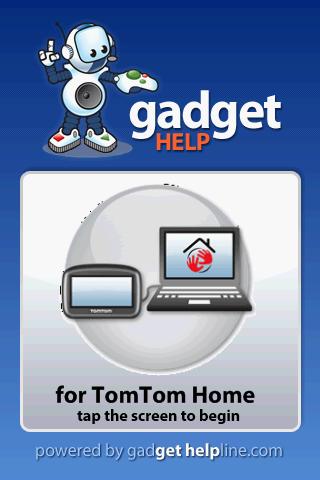 Tom Tom Home - Gadget Help