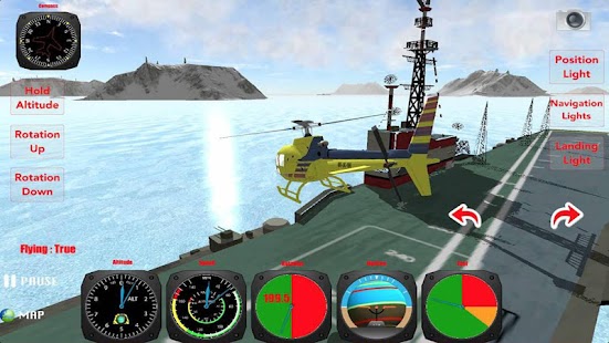   X Helicopter Flight 3D- screenshot thumbnail   